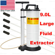 9 Liter Fluid Extractor Oil Changer Manual Hand Operated Vacuum Fluid Evacuator picture