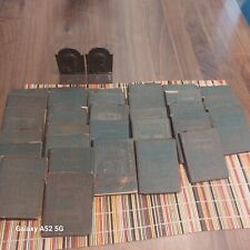 Lot of 31 Little Leather LIbrary Corp.  Vintage Miniature Books Lincoln Bookends picture