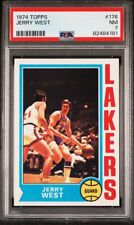 1974-75 Topps Jerry West #176 PSA 7 HOF Pop 246 Lakers Great picture
