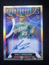 2023 Topps Finest Rookies Shea Langeliers Auto RC #RDA-SL - Athletics picture