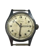 Vintage WW 2 Welsbro 17 Jewels Military Style Manual Wind Watch Bezel Only picture