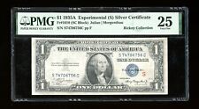 DBR 1935-A $1 Silver Experimental (S) Fr. 1610 PMG 25 Serial S74706756C picture