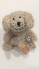 VTG Russ Berrie Home Buddies Puppy Dog Plush Beanbag Terry Cloth Toy picture