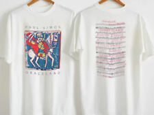 Vtg 1987 Paul Simon Graceland Summer Tour You Can Call Me Al T-Shirt picture