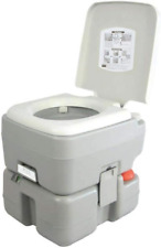 Portable Toilet Toilet CHH Piston Pump & Level Indicator 5.3 Gal 100-120 Flushes picture