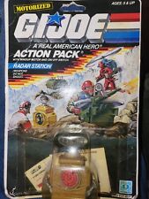 1987 Vintage GI Joe Action Pack Radar Station Sealed On Card  picture