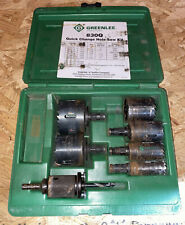 Greenlee 830Q Quick change hole saw kit.  picture