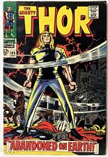 Thor #145 Marvel Comics 1967 Jack Kirby / Balder / Odin / Circus of Crime VG-FN picture