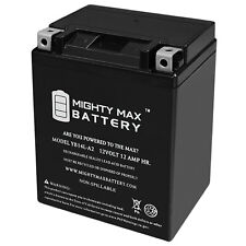 Mighty Max YB14L-A2 12V 12Ah Battery Replaces Honda CB750 K Four CB750 1972-1975 picture