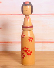 Vintage Kokeshi Doll with Hoop Togatta-kei 24cm/9.4 in tall picture