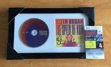 Keith Urban Signed Autograph The Speed of Now Part 1 CD Framed JSA COA picture