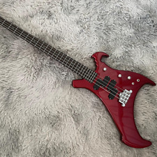 Custom Warwick Red Buzzard Bass Guitar 4-strings Spider Doodle Fast Delivery picture