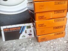 NEW  TIMKEN BEARING 27687 TAPERED ROLLER BEARINGS IN FACTORY BOX picture