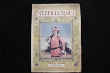 1918 JUNE NEEDLECRAFT MAGAZINE - LADY TENNIS PLAYER COVER - E 9951 picture