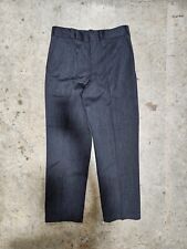 Vtg 1960s Railway Railroad Uniform Trousers W35 Pants Slacks Workpants Workwear picture