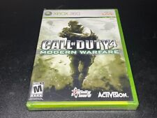 Call of Duty 4 Modern Warfare Microsoft Xbox 360 🔥206 🔥1st Ed Sealed w/ tear ~ picture