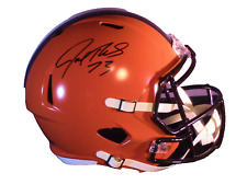Joe Thomas Signed Cleveland Browns Full Size Speed Replica NFL Helmet w/ COA picture