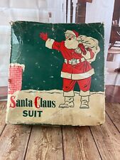 Vintage 1969 Santa Claus Suit size large 42 46 Christmas Costume  picture
