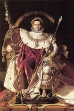 Napoleon I on his Imperial Throne by Jean-Auguste-Dominique Ingres - Art Print picture