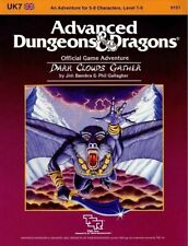 UK7 Dark Clouds Gather AD&D 1st Edition Advanced Dungeons Dragons picture