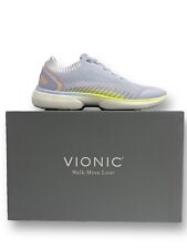 NEW Vionic Women's EMBOLDEN Knit Orthotic Walking Sneakers Shoes SZ 8 Blue Haze picture