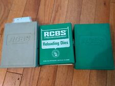 3 RCBS RELOADING DIES Sets Read picture