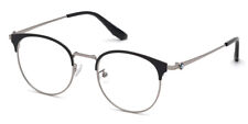 BMW BW5010 014 Silver Round Metal Optical Eyeglasses Frame 51-21-150 Global Fit picture