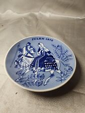 JULEN 1970 ~ PORSGRUND Norway ~ Christmas Plate ~  On the road to Bethlehem picture