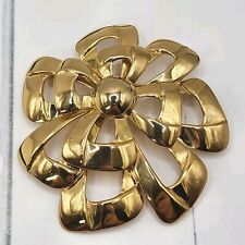 Vintage Trifari Bow Brooch Large Ribbon Signed  picture