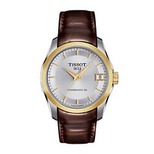 Tissot Ladies Couturier Powermatic 80 Silver Dial Watch - T0352072603100 NEW picture