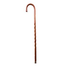 Brazos Twisted Red Oak Wood Round Handle Cane 37 Inch Height picture