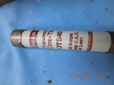 Gould OTS40 One-Time Fuse, 40 Amps. 600VAC or Less  picture