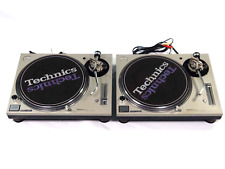 Technics SL-1200 MK3D Silver Set Direct Drive DJ Turntables Maintained Excellent picture