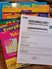 Lakeshore VOCABULARY Elementary Folder Games for Grades K-1 picture