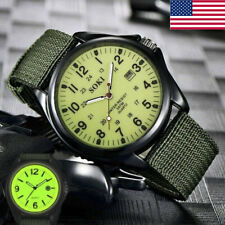 Men Military Army Mens Date Canvas Strap Analog Quartz Sport Wrist Watch Gifts picture