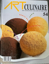 Art Culinaire 54  Fall 1999 Paris Pastry Ducasse McBride Gagnaire Richard Hermé picture