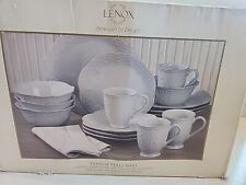 Lenox French Perle Grey 16 Piece Dinnerware Set picture