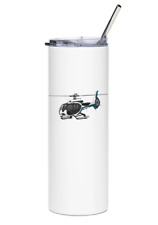 Eurocopter EC130T2 Stainless Steel Water Tumbler with straw - 20oz. picture