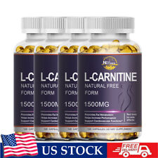 (1-4 Pack) Acetyl L-Carnitine Capsules Weight Loss Fat burner Dietary Supplement picture