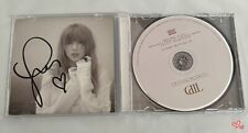 The Tortured Poets Department CD & Taylor Swift Hand Signed Photo RARE HEART picture