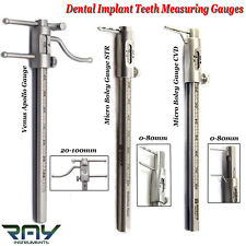 Dental Implant Teeth Size Measure Micro Boley Gauge Restorative VDO Ruler Gauges picture
