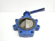 Keystone AR2 Manual Iron Wafer Butterfly Valve 6in 150 picture