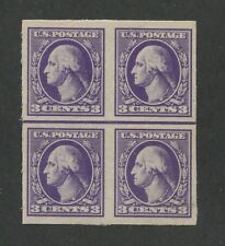 1918 United States Postage Stamp #535 Mint Never Hinged VF OG Block of 4 picture
