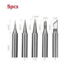 5Pcs Soldering Iron Tips 900M-T Series for Solder Rework Station Repair Tool picture
