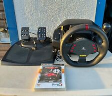 Vintage 2004 Logitech MOMO FORCE Steering Wheel, Pedals, and Grand Prix Legends picture