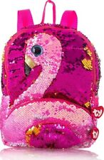 Ty Beanie Child's Backpack Fashion Gilda Pink Flamingo Sequin Mini 2019 picture