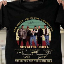 Rare NKOTB Shirt New Kids On The Block Tour 1989 Cotton Shirt HS832 picture