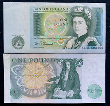 Great Britain Bank Of England Old 1 Pound 1980s Circulated Extra Fine picture