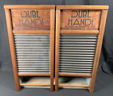 ✨VINTAGE DUBL HANDI WASHBOARD MEDICINE WALL CABINET WITH TOWEL BARS✨ picture