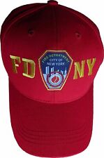 FDNY Men's Baseball Hat Officially Licensed Caps Fire Dept New York City picture